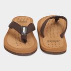 Men's Slippers, Brown, small image number null