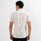 Men's 100% Cotton Casual Shirt, Off White, small image number null