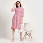 All Over Print Dress, Pink, small image number null