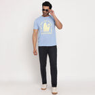 Round Neck T-Shirt, Sky Blue, small image number null