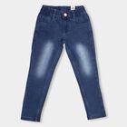 Girls' Jeans, गहरा नीला, small image number null