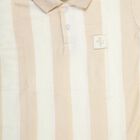 Boys' Half Sleeves T-Shirt, Beige, small