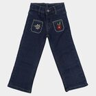 Girls' Jeans, Dark Blue, small