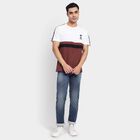 Men's 100% Cotton Round Neck Half Sleeves T-Shirt , Brown, small image number null