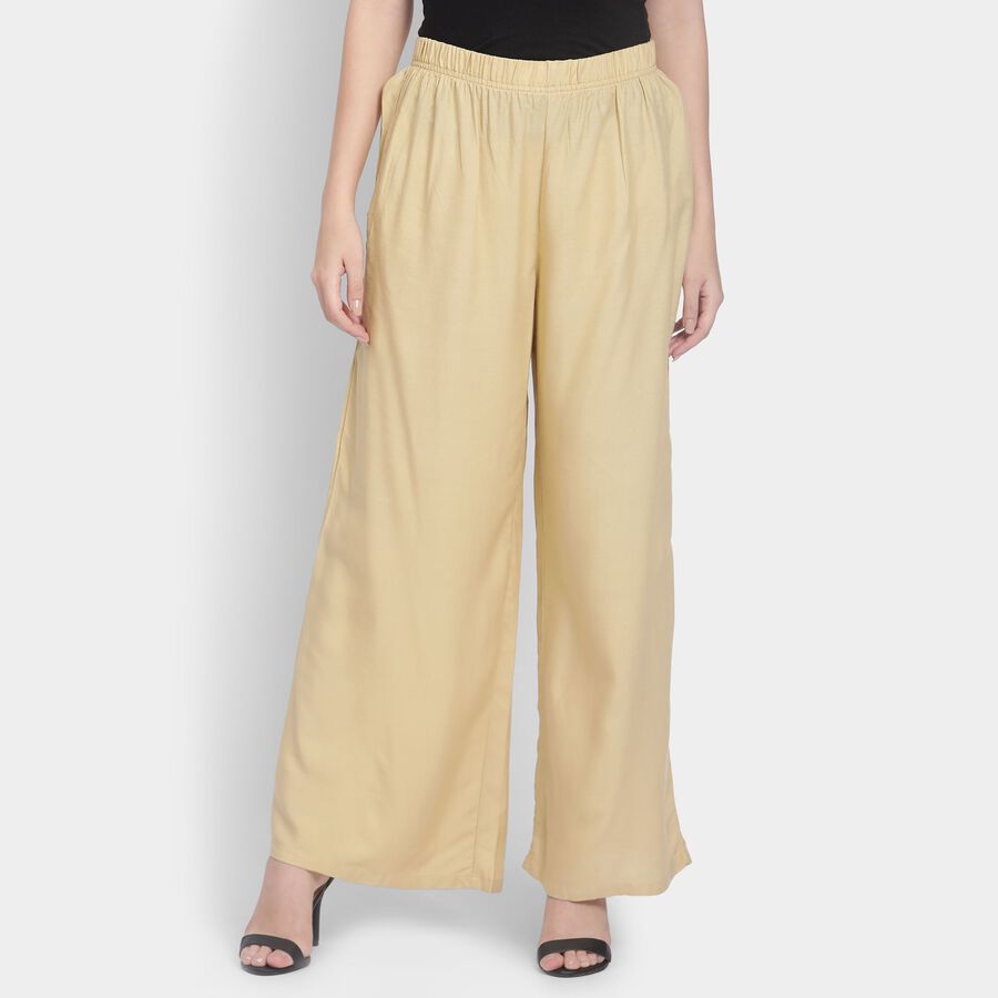 Ladies' Palazzos , गहरा पीला, large image number null
