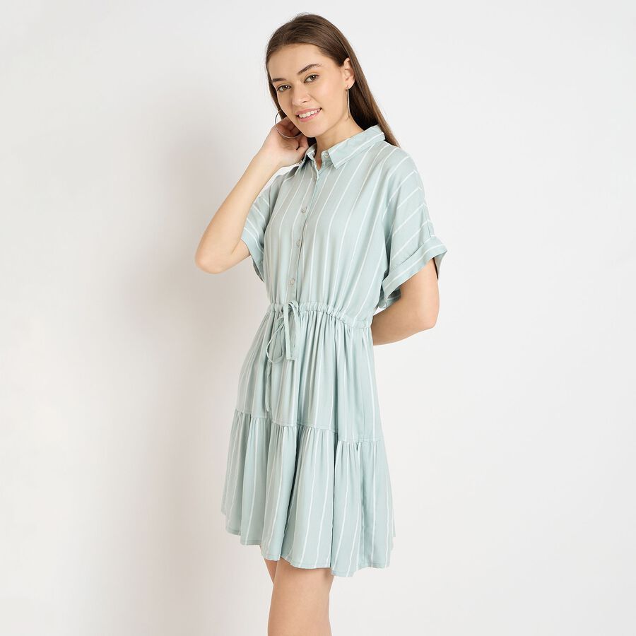 Ladies' Dress, Light Green, large image number null