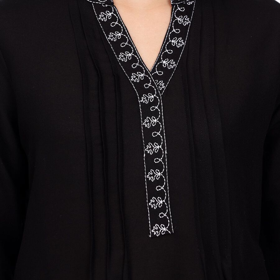 Ladies' Kurta, काला, large image number null