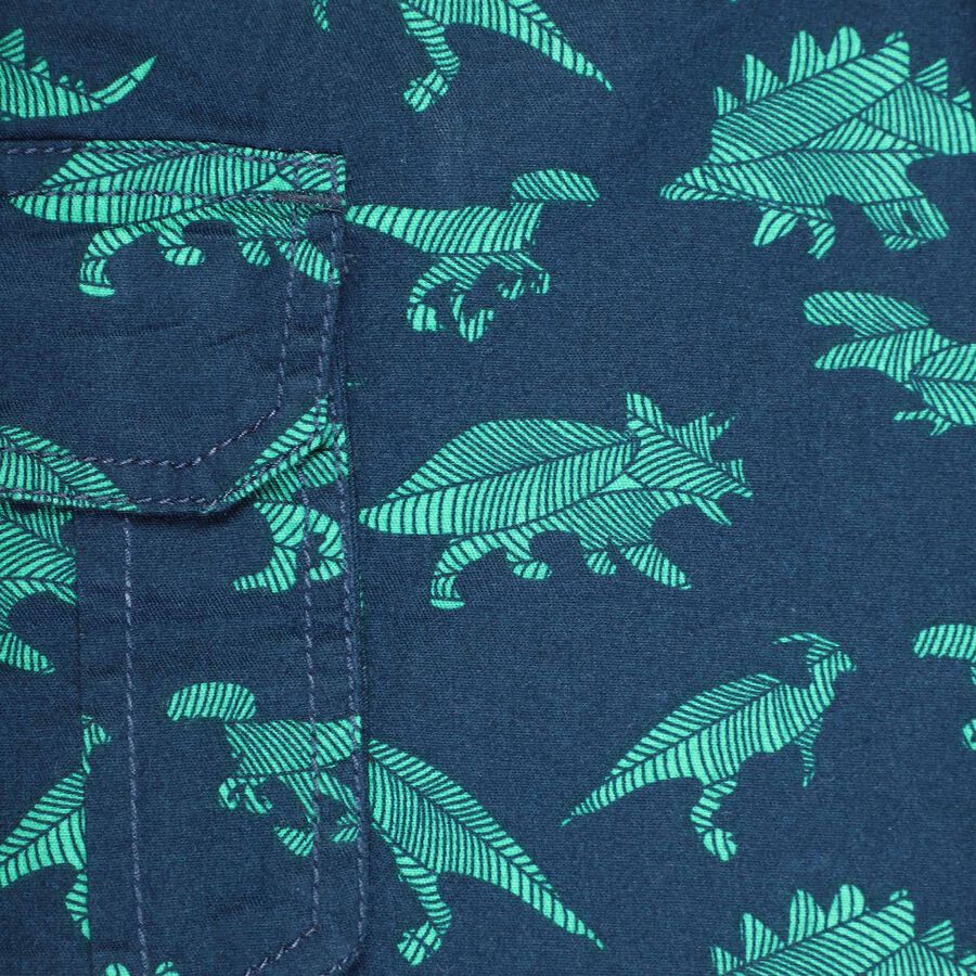 Boys Cotton Jamaican, Navy Blue, large image number null