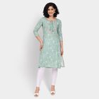 Ladies' Kurta, हल्का हरा, small image number null