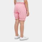 Girls' Cotton Regular Fit Bloomers, Pink, small