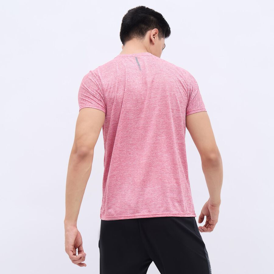 Men's Muted Pink Crew Neck Drifit T-Shirt, Light Pink, large image number null
