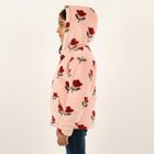 Girls Light Pink Hooded Neck Casual Sweatshirt, हल्का गुलाबी, small image number null