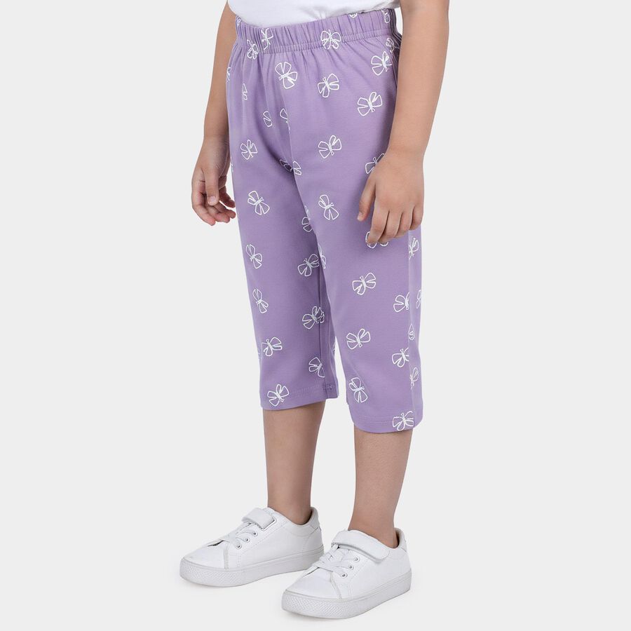 Girls' Capri, Lilac, large