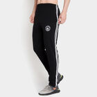 Solid Track Pants, Black, small image number null
