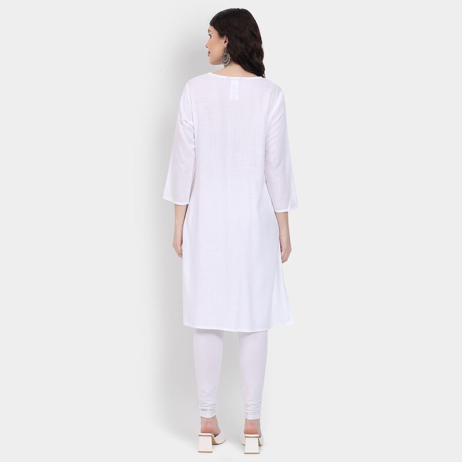 Ladies' Kurta , Off White, large image number null