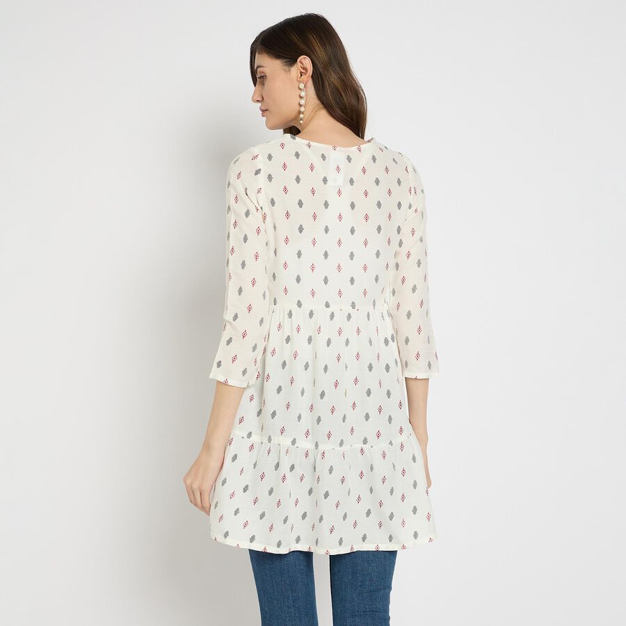 Ladies' Kurti , ऑफ व्हाइट, large image number null