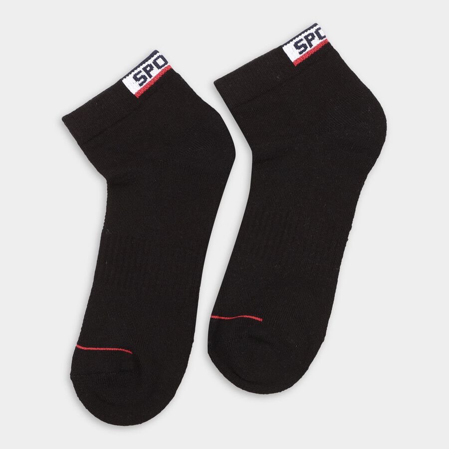 Men's Socks (Pack of 2), Melange Light Grey, large