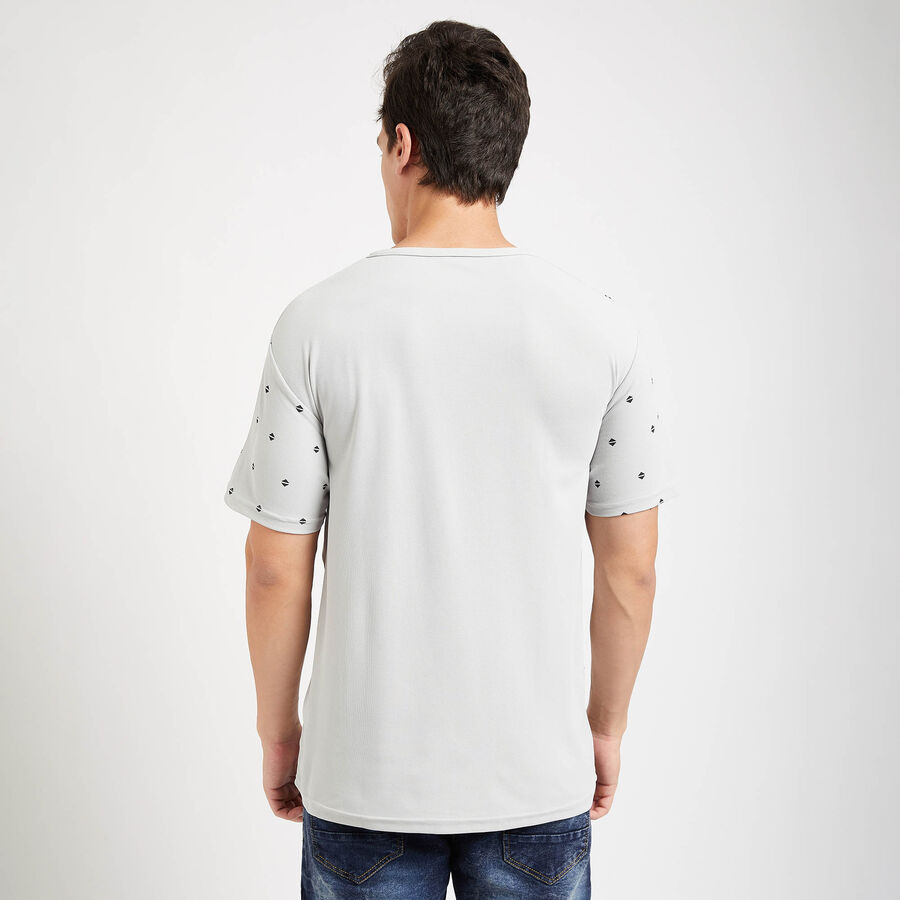 Henley T-Shirt, Light Grey, large image number null