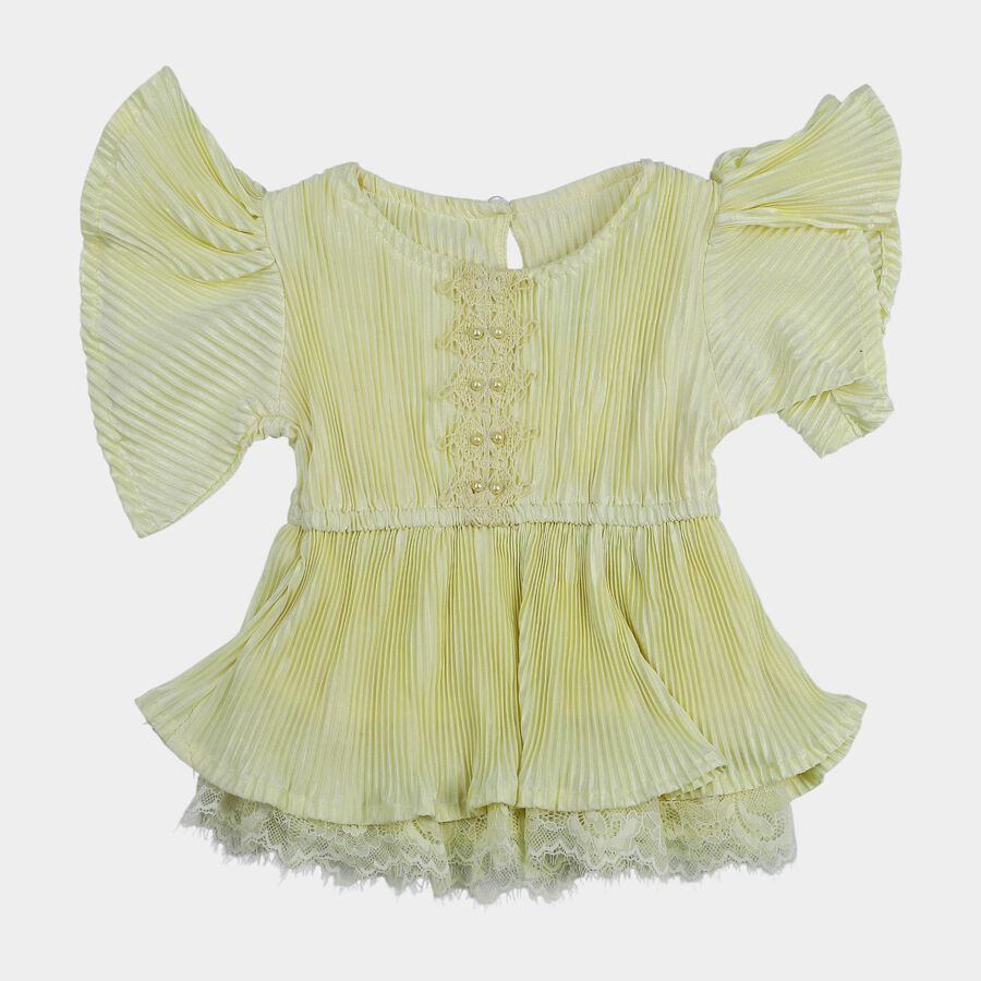 Girls Yellow T-Shirt, Yellow, large