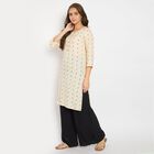 Ladies' Kurta, Off White, small image number null