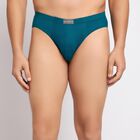 Men's 100% Cotton Briefs, Teal Blue, small image number null