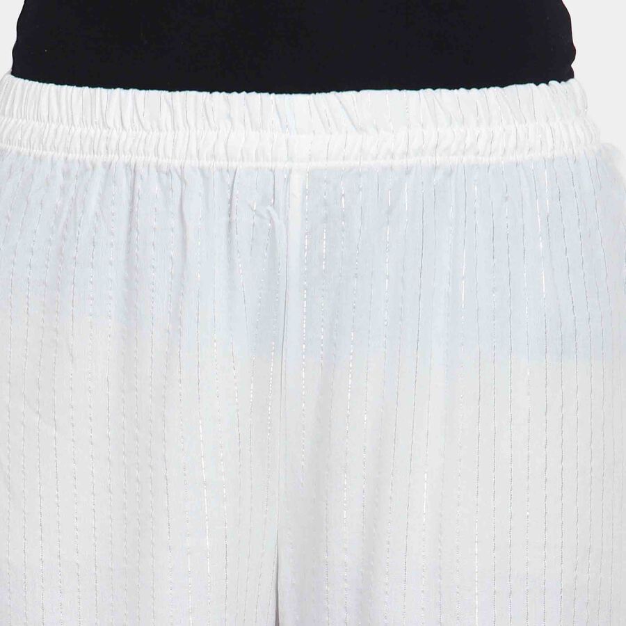 Solid Palazzo, Off White, large image number null