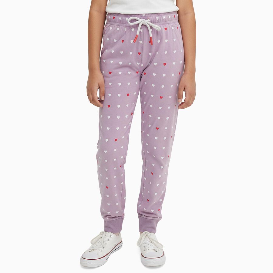 Girls' Pyjama, Lilac, large image number null
