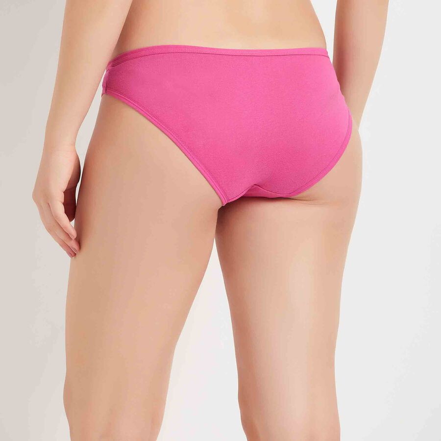 Cotton Solid Panty, Fuchsia, large image number null