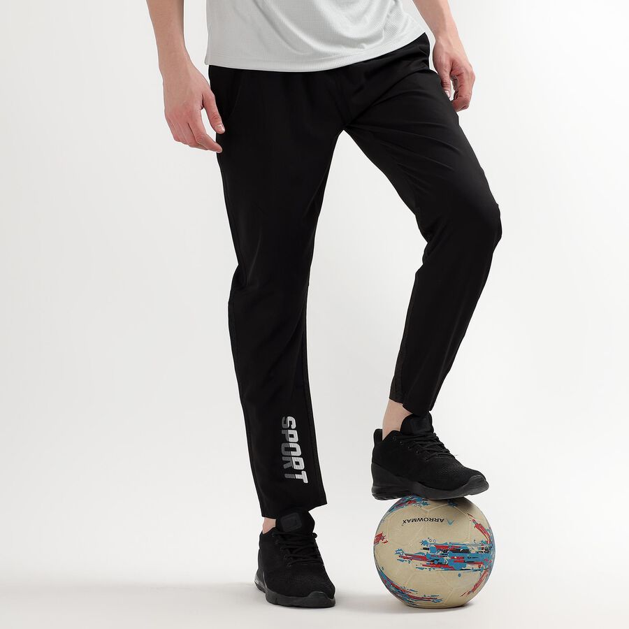 Men's Track Pants, Black, large image number null