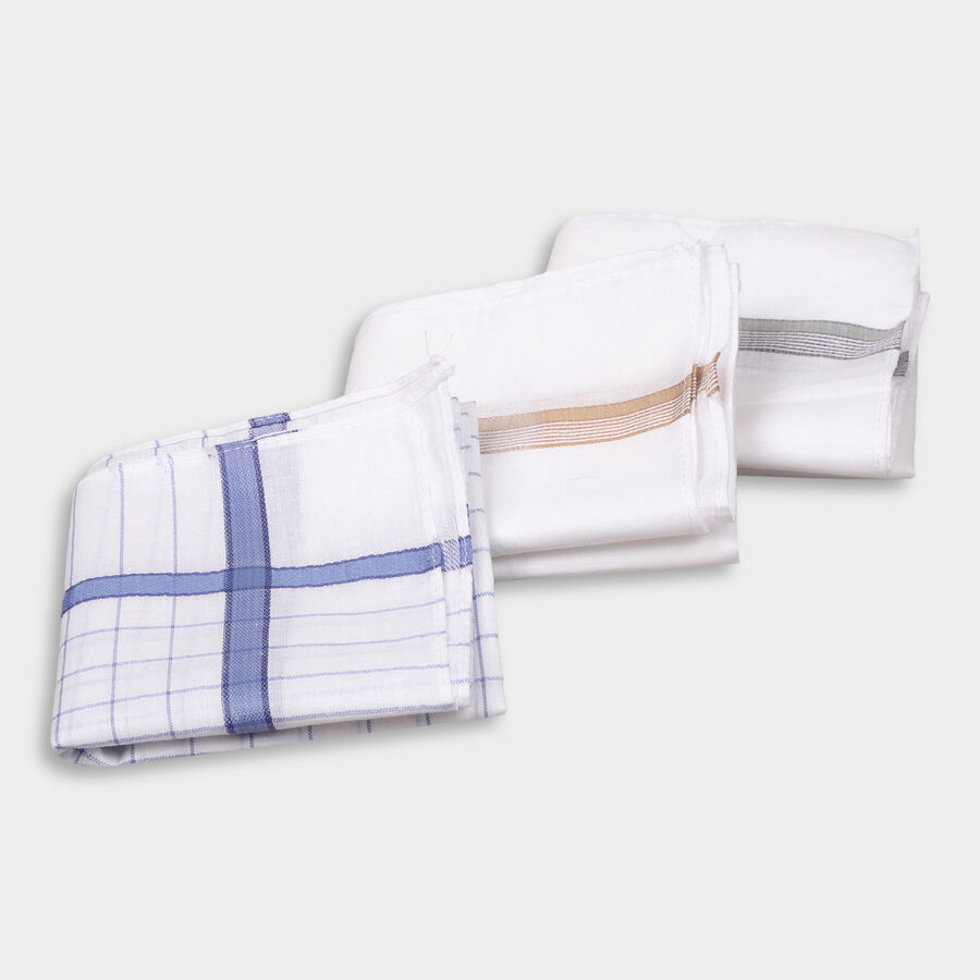 Men's Hanky, हल्का नीला, large image number null