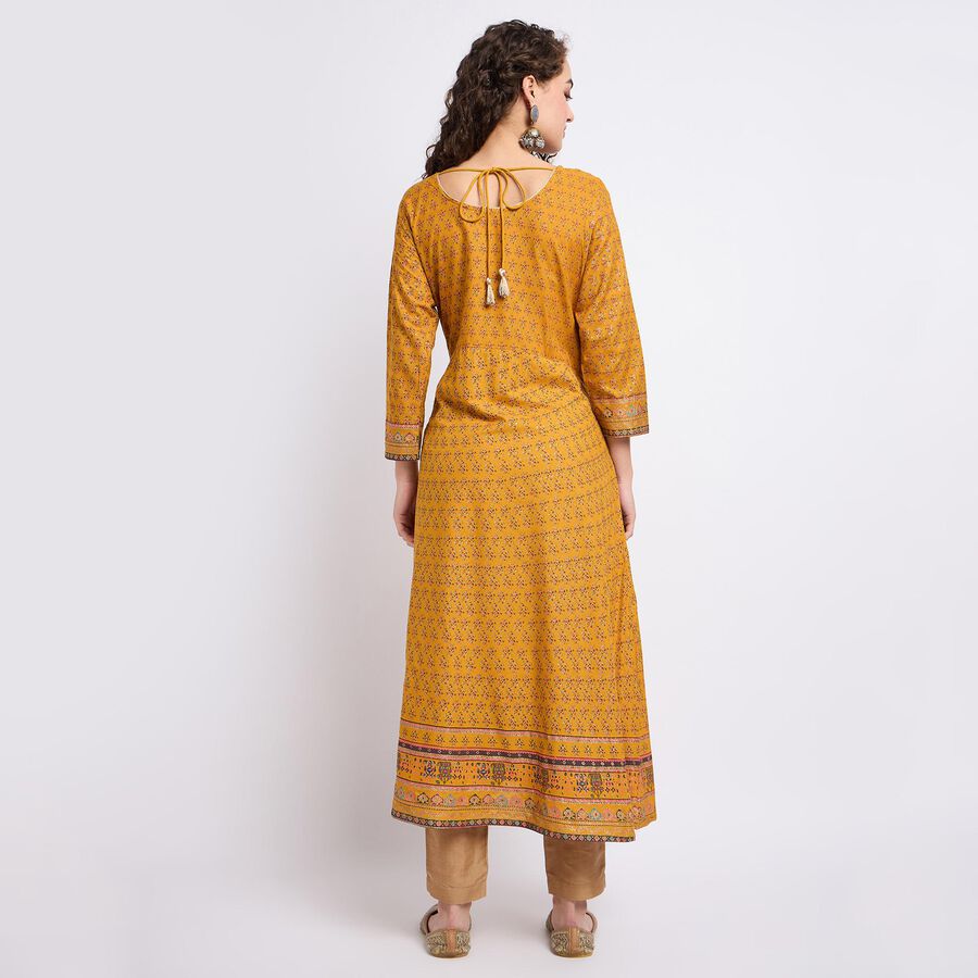 Ladies' Kurta, पीला, large image number null