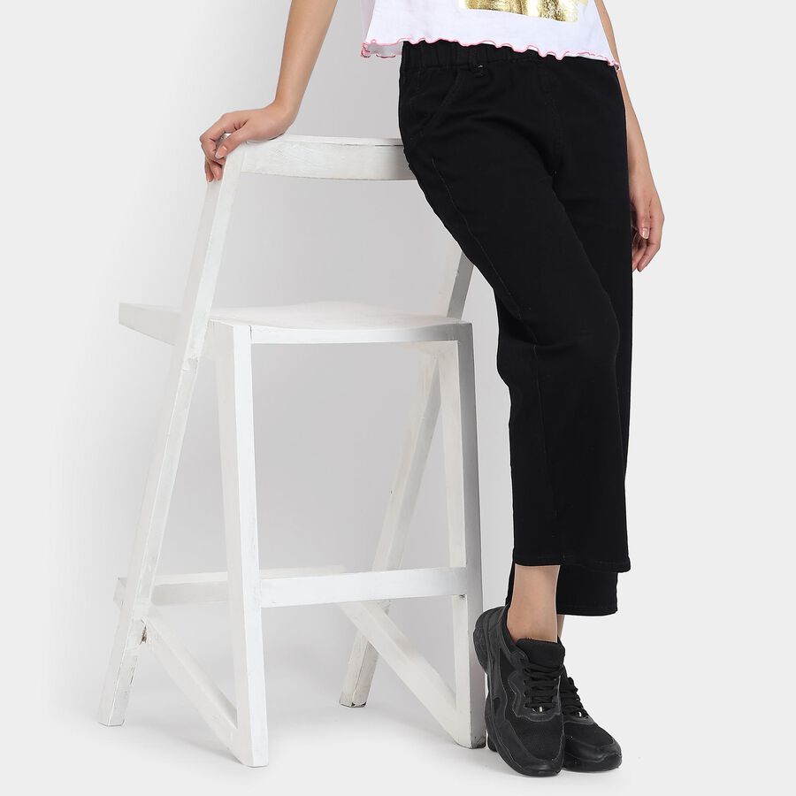 Ladies' Jeans, Black, large image number null