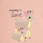 Infants Soft Pink Cotton Round Neck Casual Hipster Set, हल्का गुलाबी, small image number null