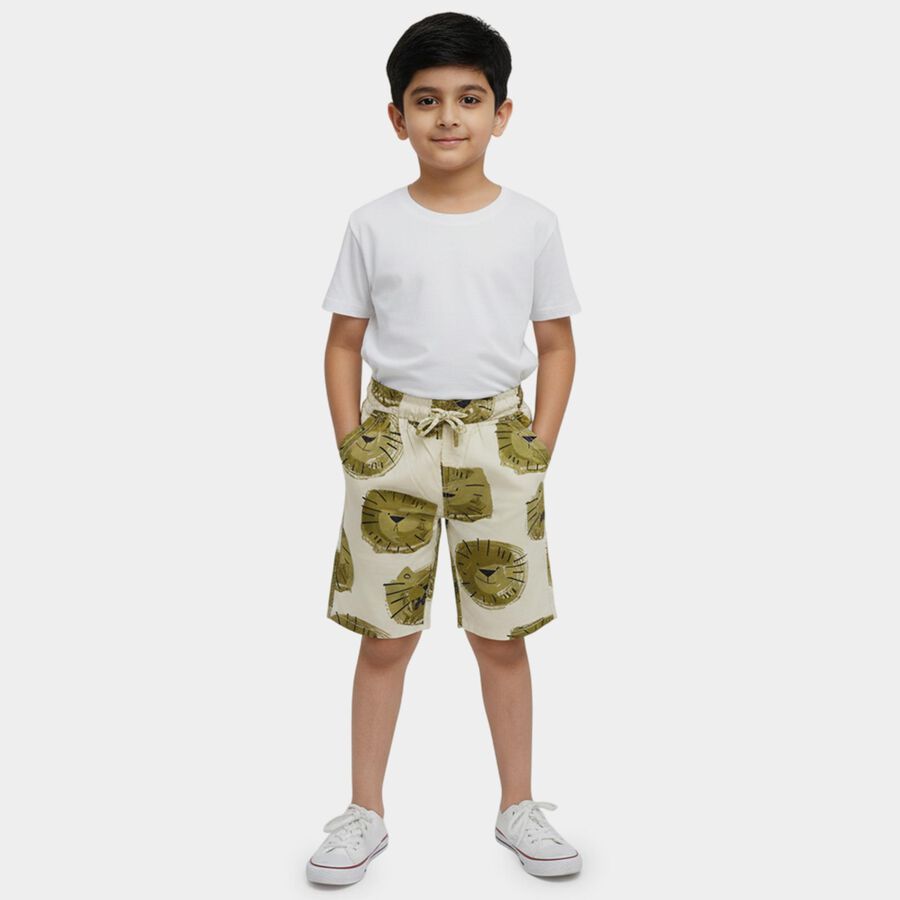 Boys' Bermuda, Beige, large