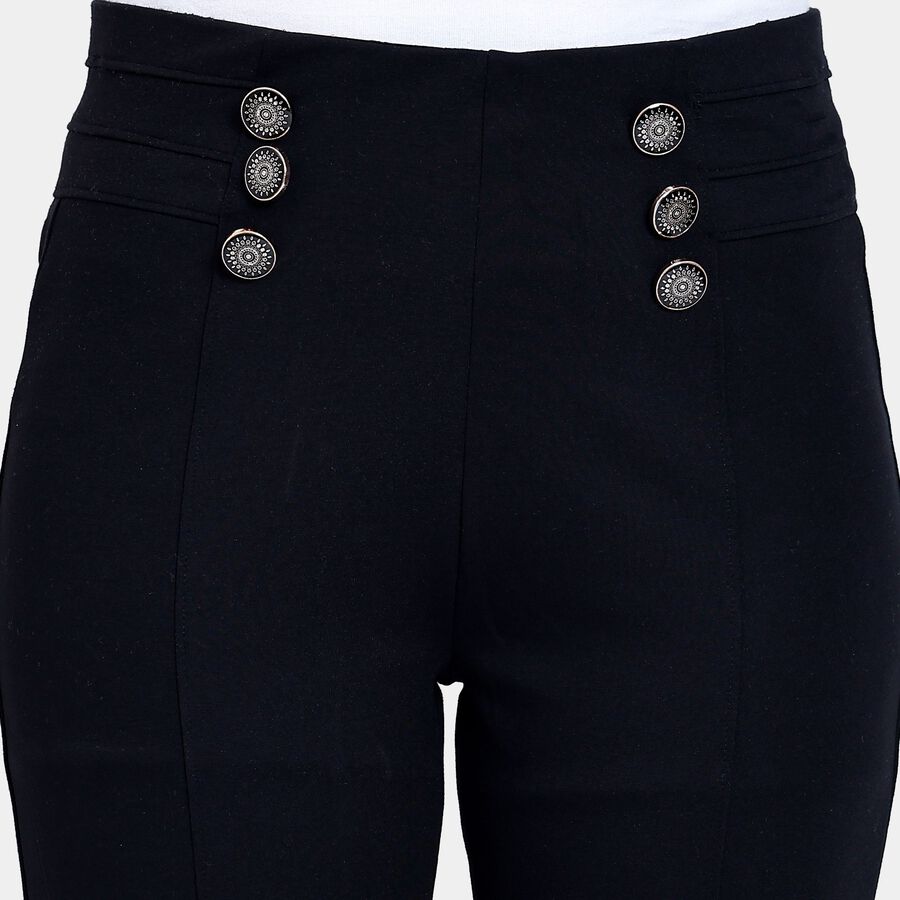 Ladies' Trousers, Black, large image number null