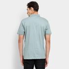 Men's 100% Cotton Collared Half Sleeves T-Shirt, Light Green, small image number null