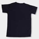 Boys' Half Sleeves T-Shirt , Navy Blue, small image number null