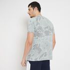 Men's Drifit T-Shirt , गहरा ग्रे, small