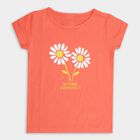 Girls' T-Shirt , पीच, small image number null