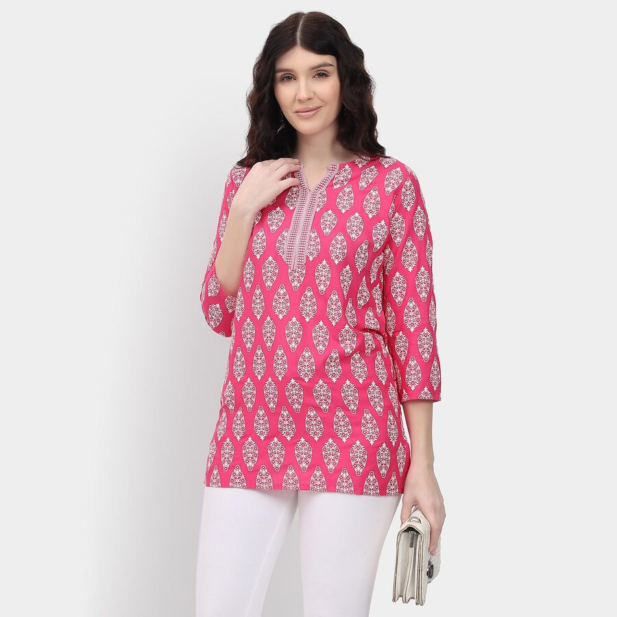Ladies' Kurti , Fuchsia, large image number null