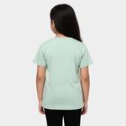Girls' T-Shirt, हल्का हरा, small