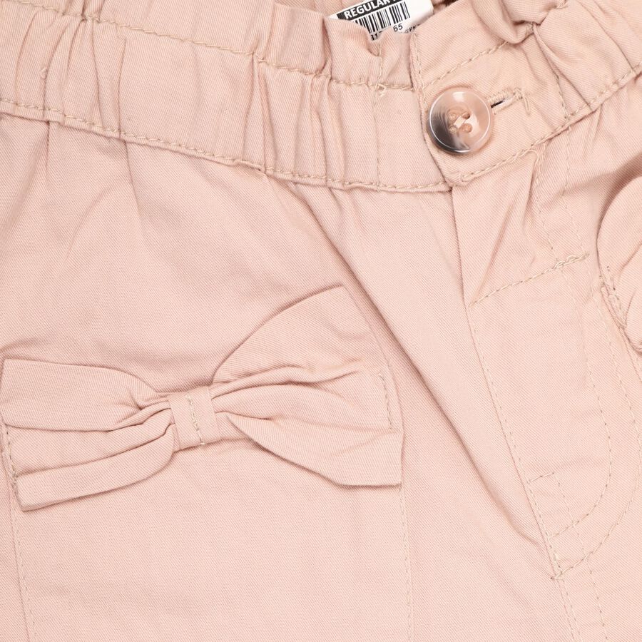 Infants' 100% Cotton Cotton Trousers , Pink, large image number null