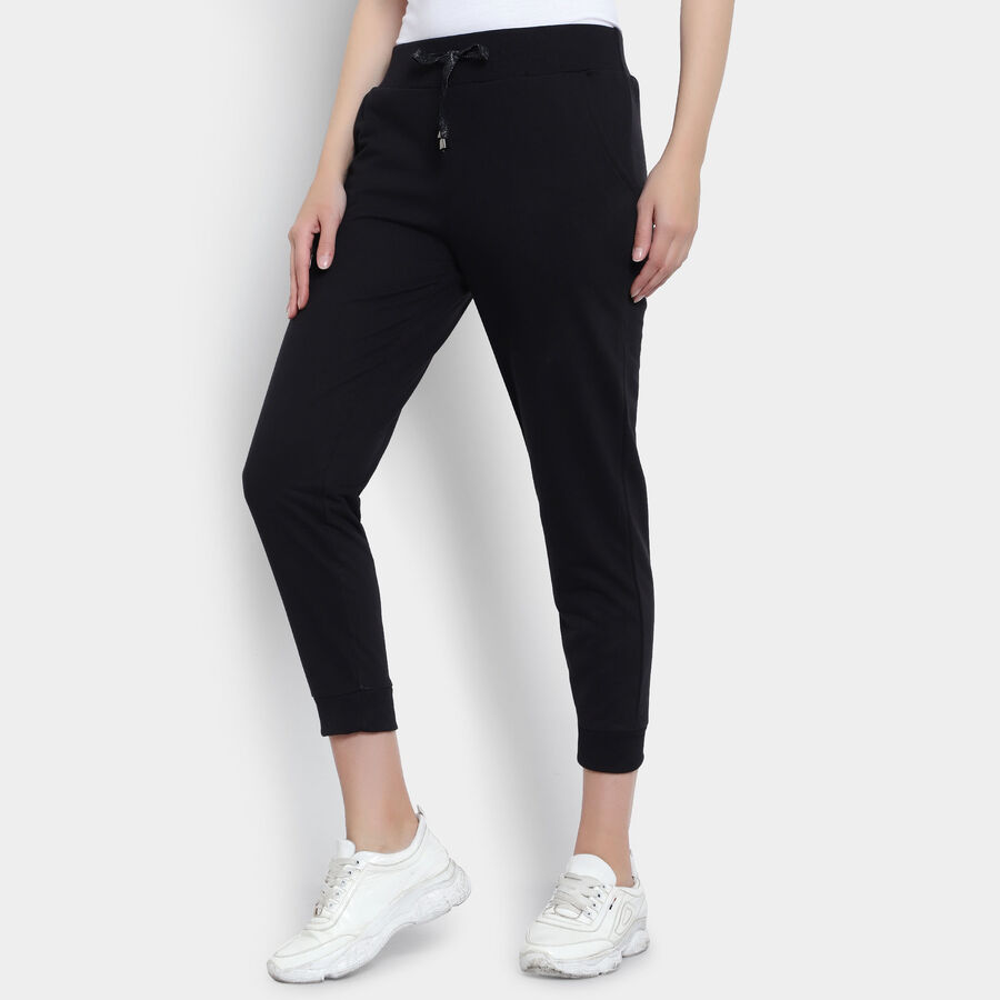 Solid Joggers, Black, large image number null