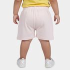 Infants' Pink Regular Fit Printed Half Pant, Pink, small