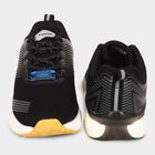 Men's Black Lace-Up Sneakers, Black, small