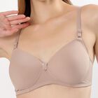 Ladies' Basic Bra, भूरा, small image number null