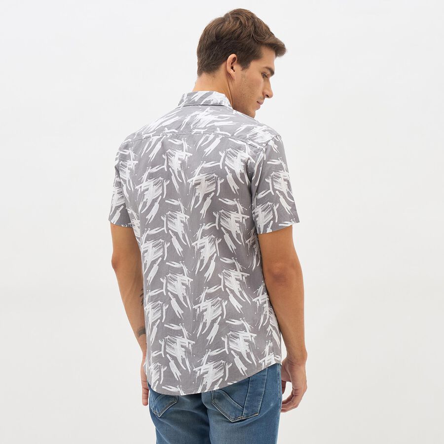 Men's Casual Shirt, Brown, large image number null