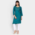 Ladies' Kurta , Dark Green, small image number null