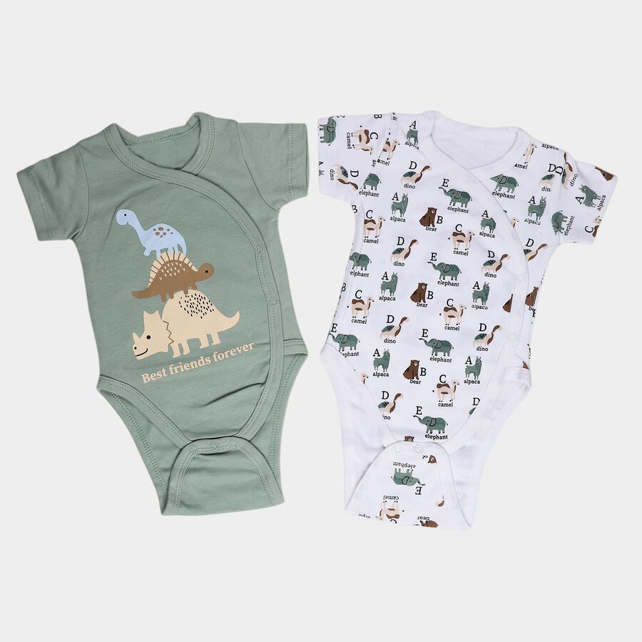 Infants' Bodysuit, हल्का हरा, large