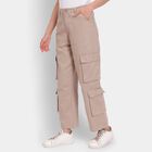 Ladies' 100% Cotton Trousers, गहरा पीला, small image number null